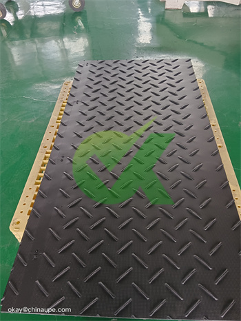 20-50 mm yellow Ground protection mats exporter